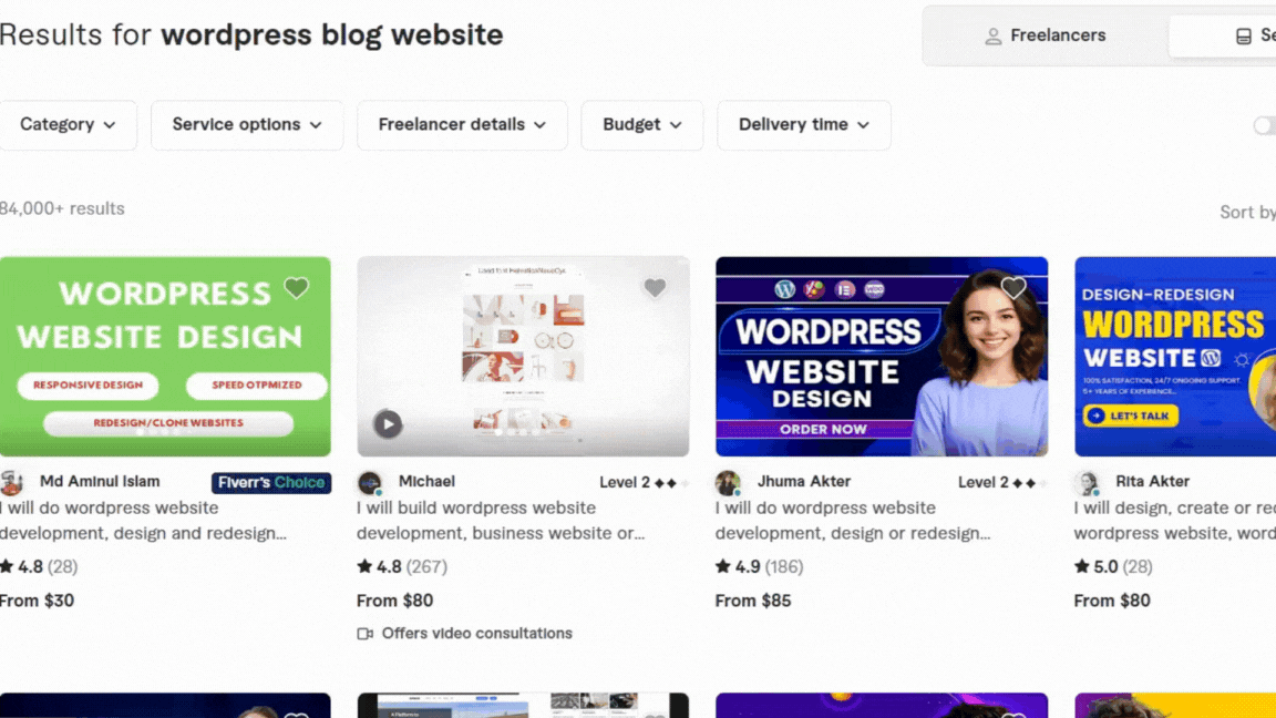 Add a Gig Video on Fiverr