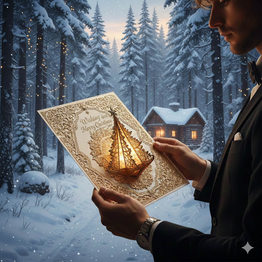 Merry Christmas Greeting card