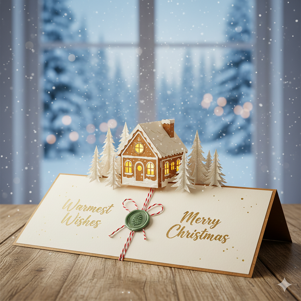 Merry Christmas Greeting card