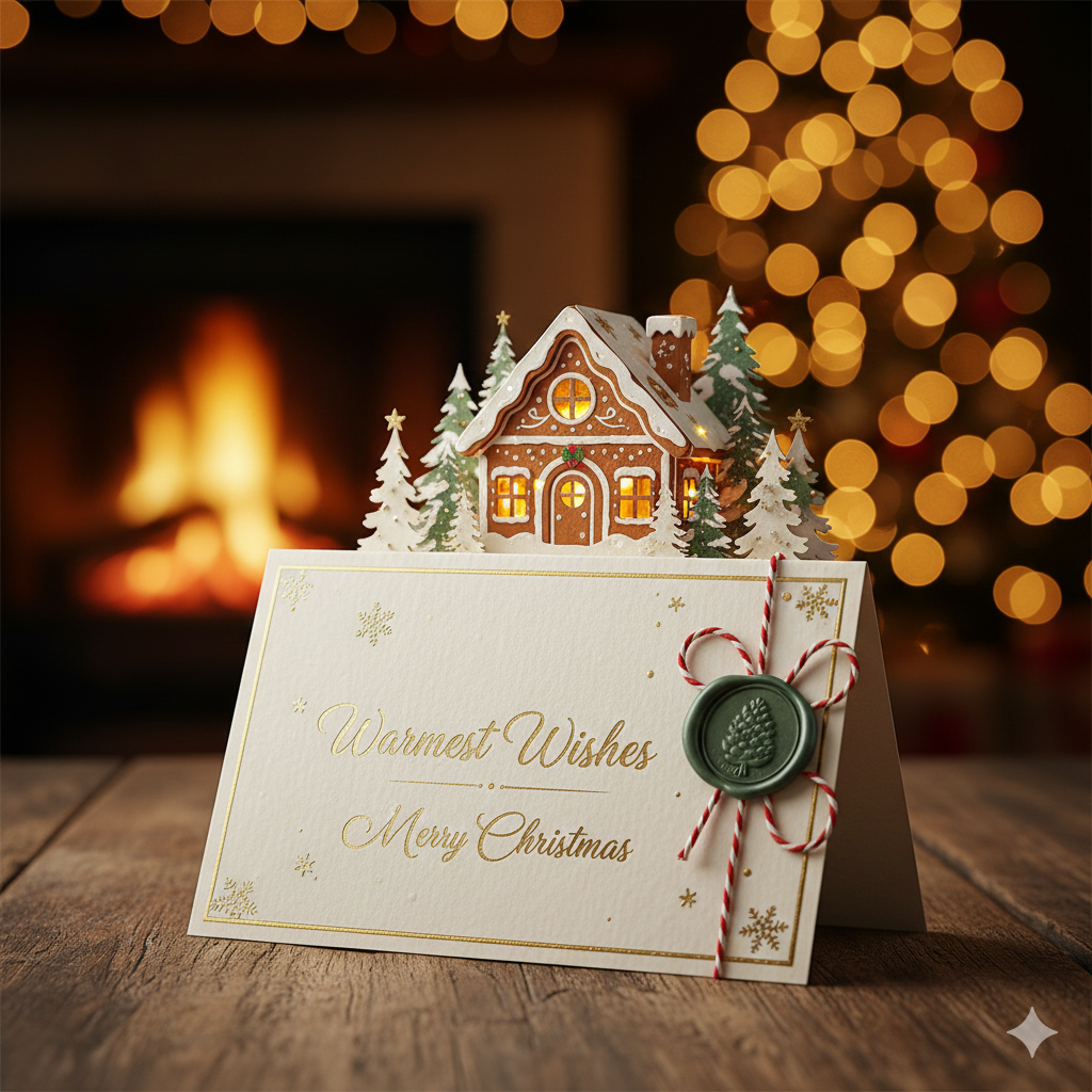 Merry Christmas Greeting card Prompt